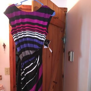 NWT K Studio Sleeveless color-striped dress